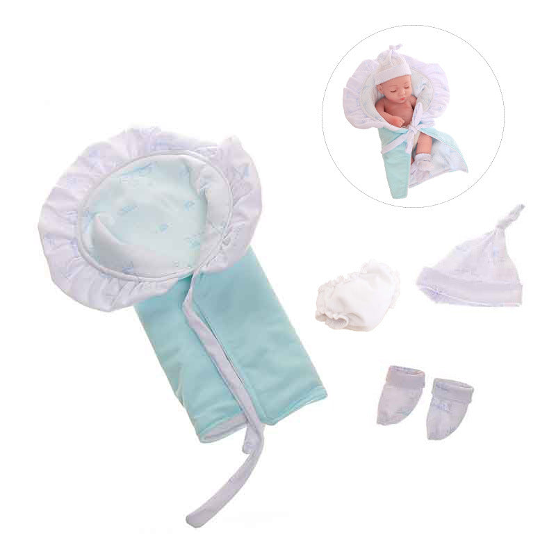 12 pollici adorabile coperta fasciante per bambine rinate