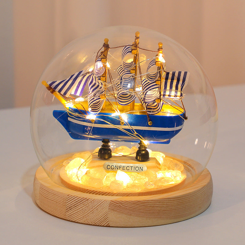 Luce notturna 3D per vela creativa