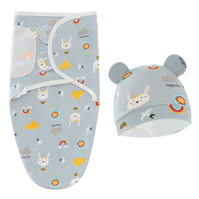 Rainbow changing sleeping bag for newborns, set of 2 pieces