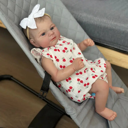 Cherry Occhi aperti 19 pollici Bambole Reborn Femmine-Elijah
