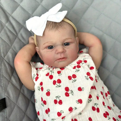 Cherry Occhi aperti 19 pollici Bambole Reborn Femmine-Elijah