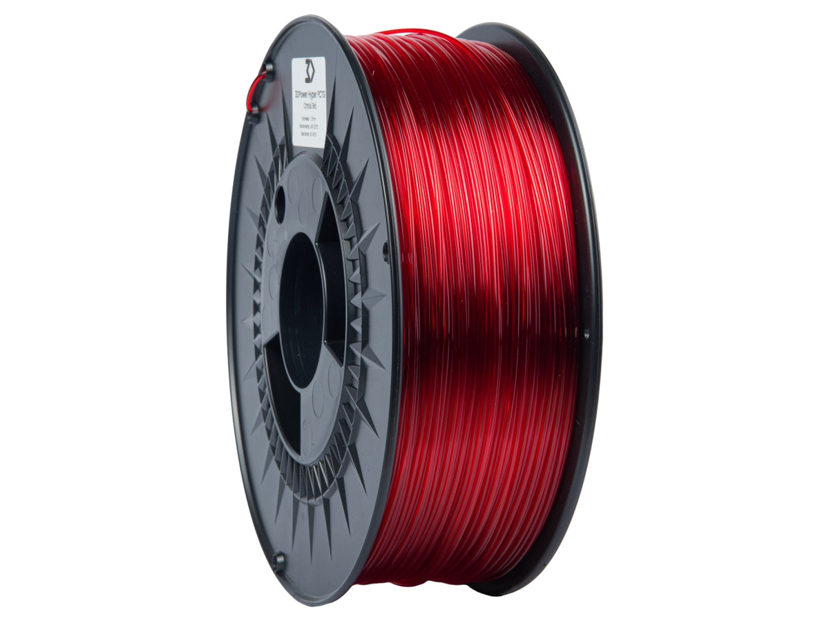 Filament PCTG rood kristal | 3DPower