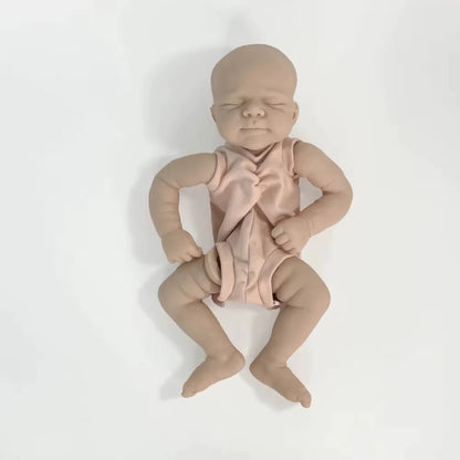 Kit bambola incompiuta da 19 pollici con occhi chiusi Reborn Pascale
