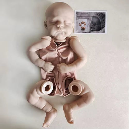 Kit bambola reborn Eric non verniciata con occhi chiusi da 21 pollici