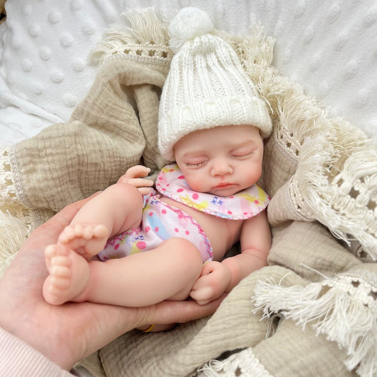 30cm Full Silicone Stretchable Irys Reborn Doll Girl