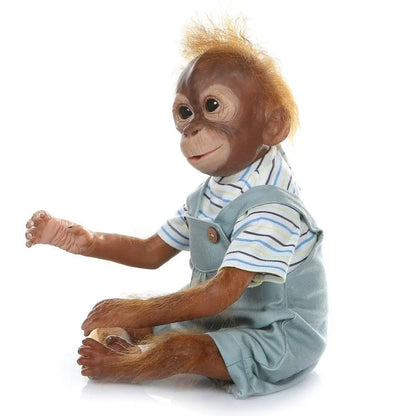 21'' 52CM Handmade Detailed Paint Reborn Baby Monkey