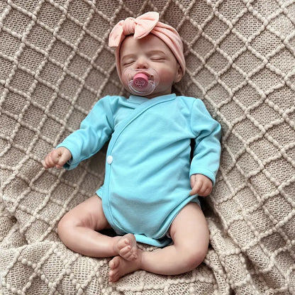 20 pollici dolce Rosalie Reborn Dolls ragazza in abiti blu