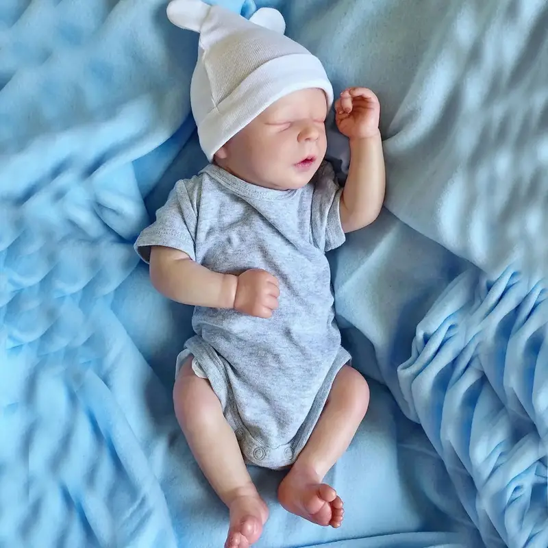 18 Inch Sleeping Darren Close Eyes Reborn Dolls Boys/Girls