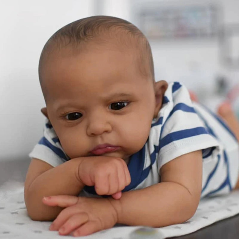 24 inch Open Eyes Lifelike Reborn Dolls-Cameron