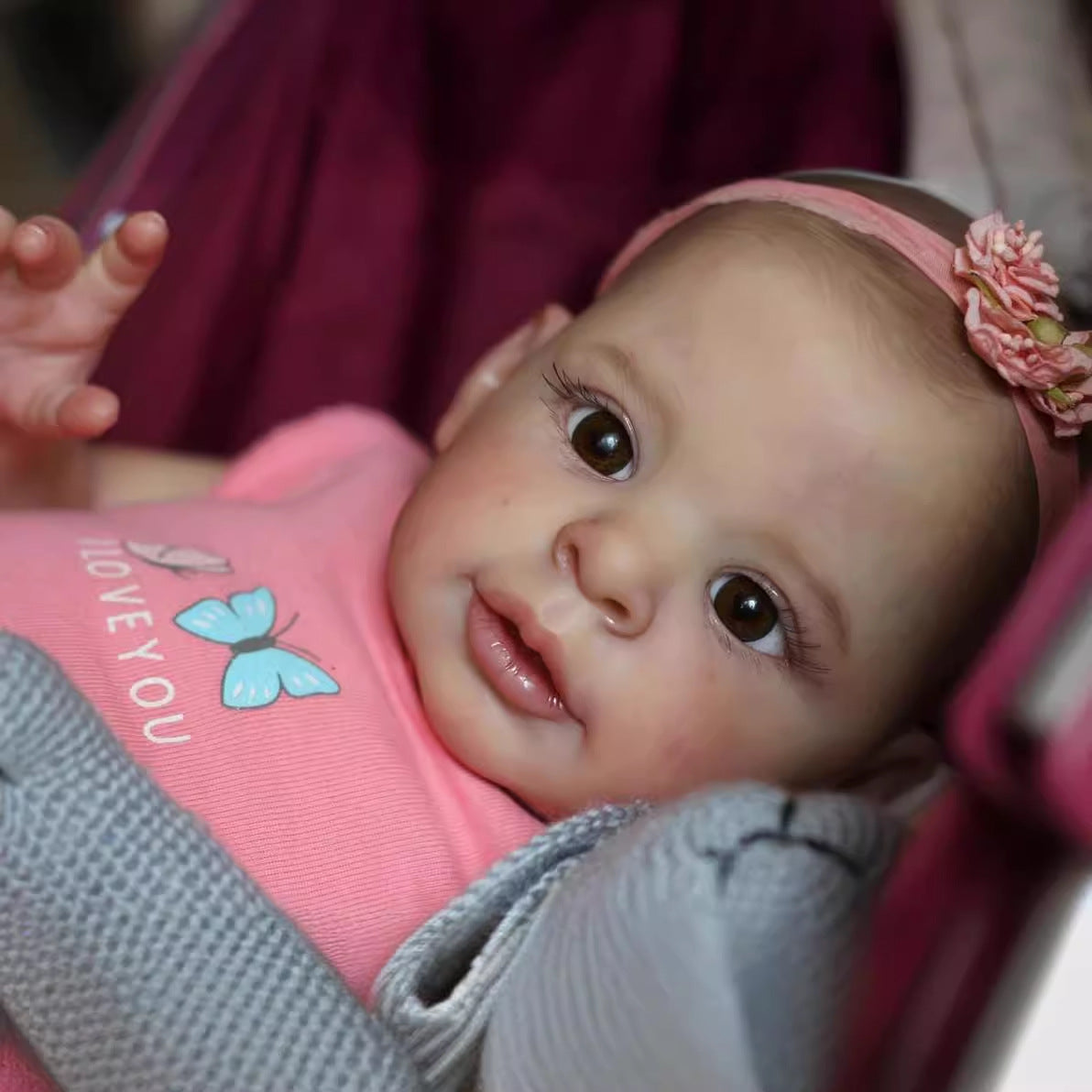 Sweet 21 Inch Cute Reborn Dolls Without Hair-Jaylan