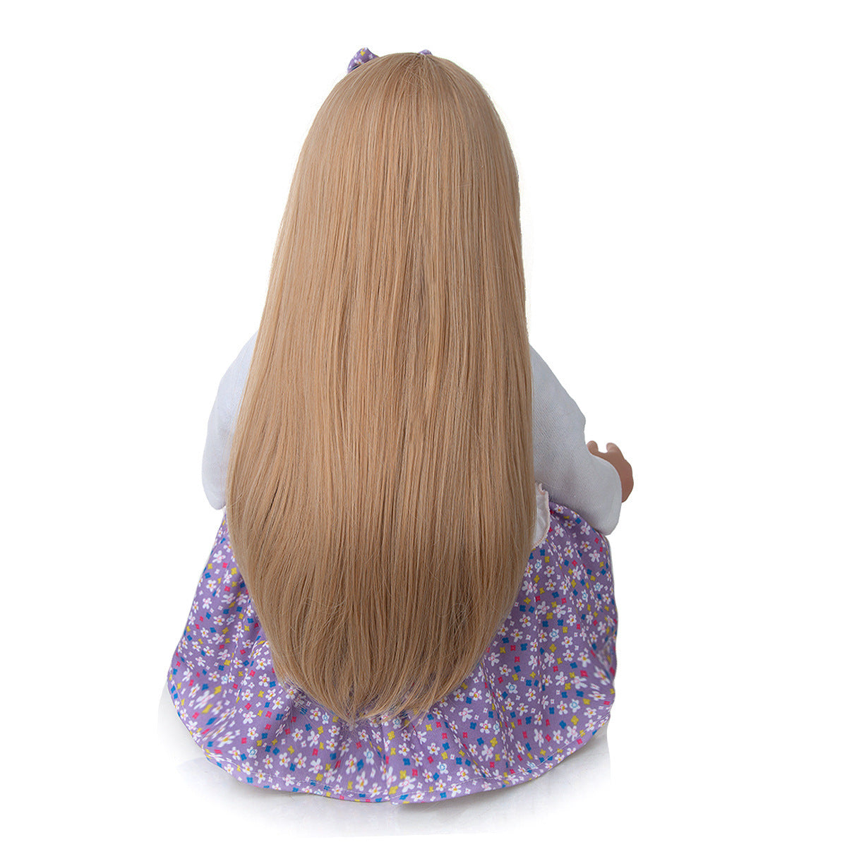 24 pollici occhi aperti capelli lunghi gemelli reborn bambine