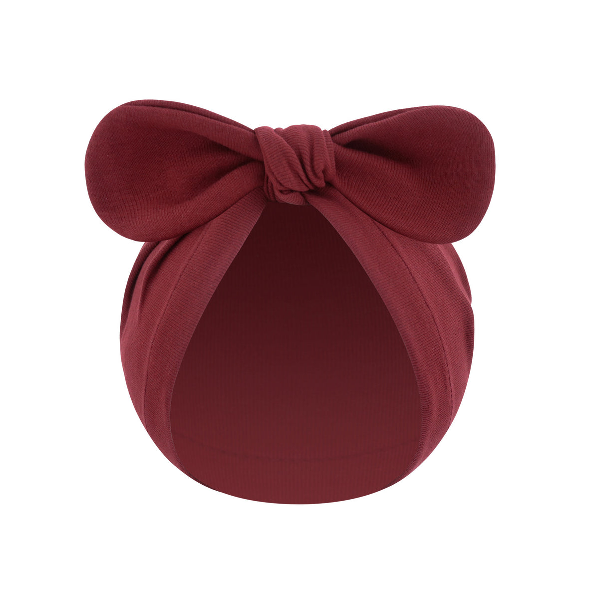 Cappello Pullover Annodato Bandana Per Bambini Tinta Unita