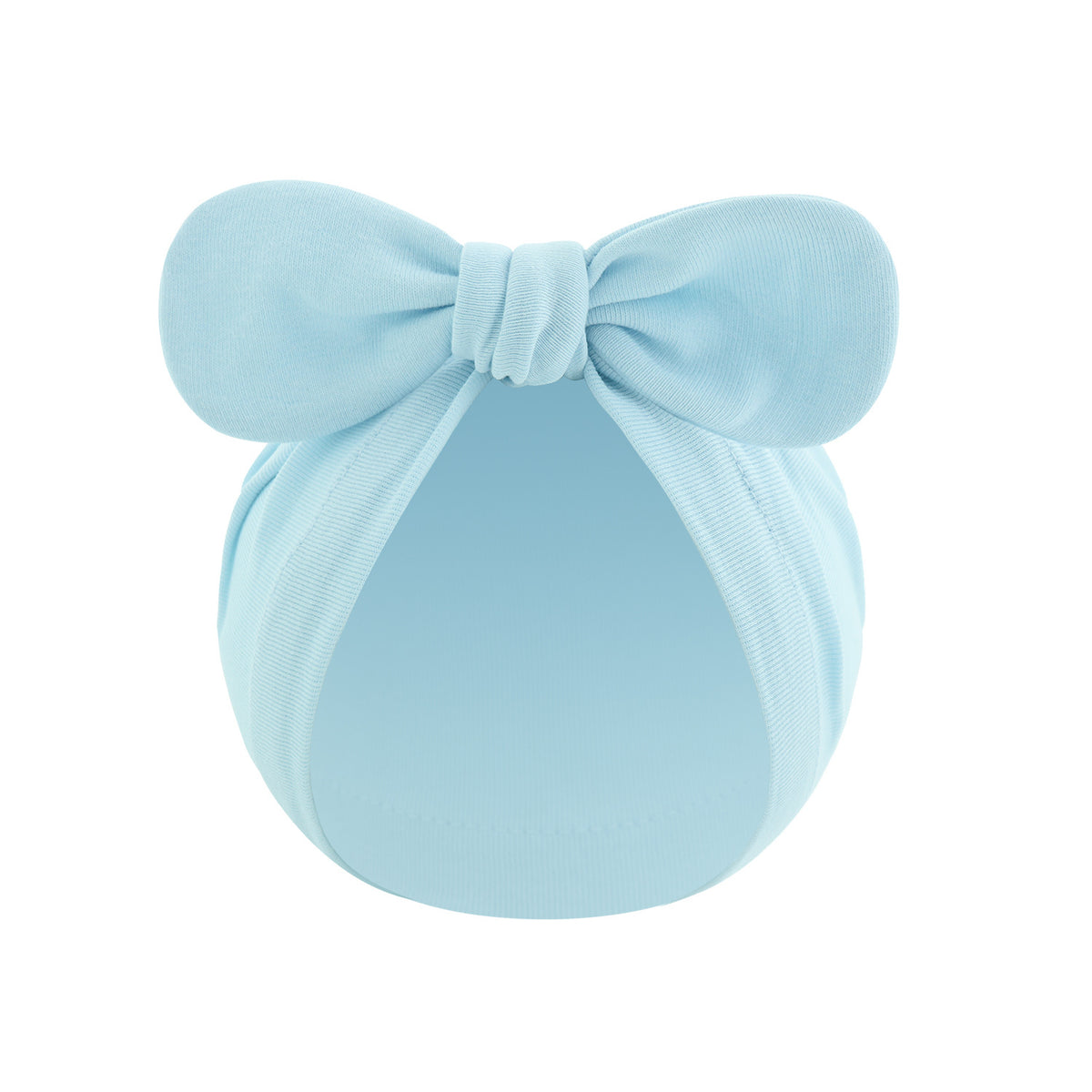 Cappello Pullover Annodato Bandana Per Bambini Tinta Unita