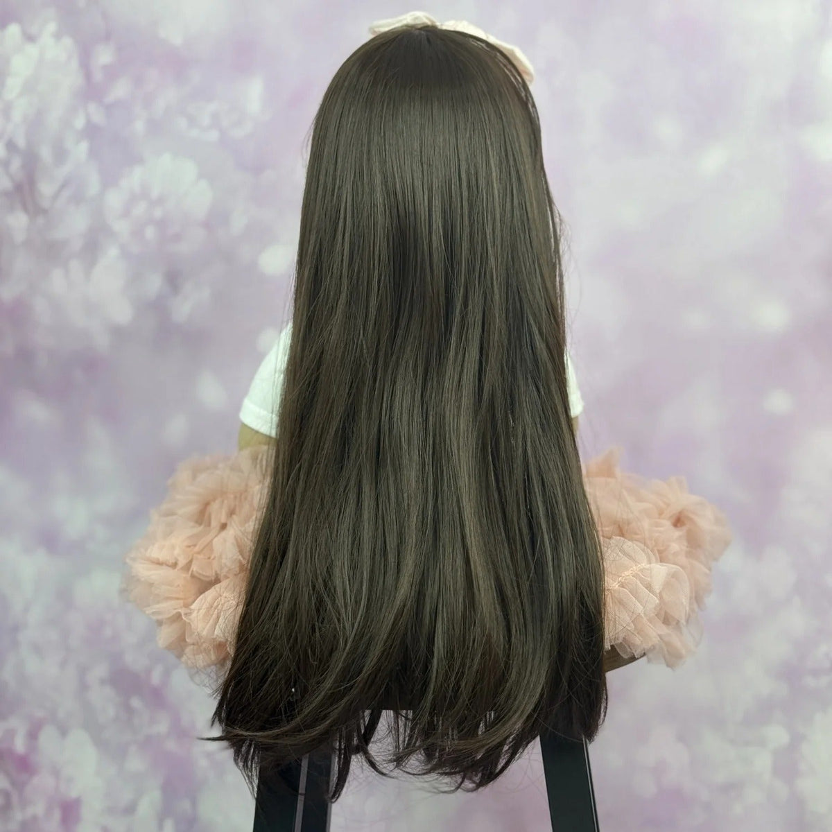 55cm Long Hair Reborn Baby Girl In Pink Dress-Betty