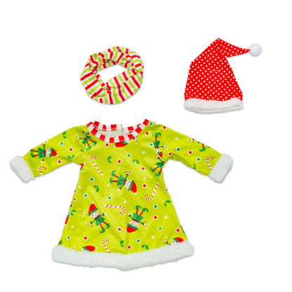 Vestiti per bambole di Natale per bambole Reborn da 18 pollici