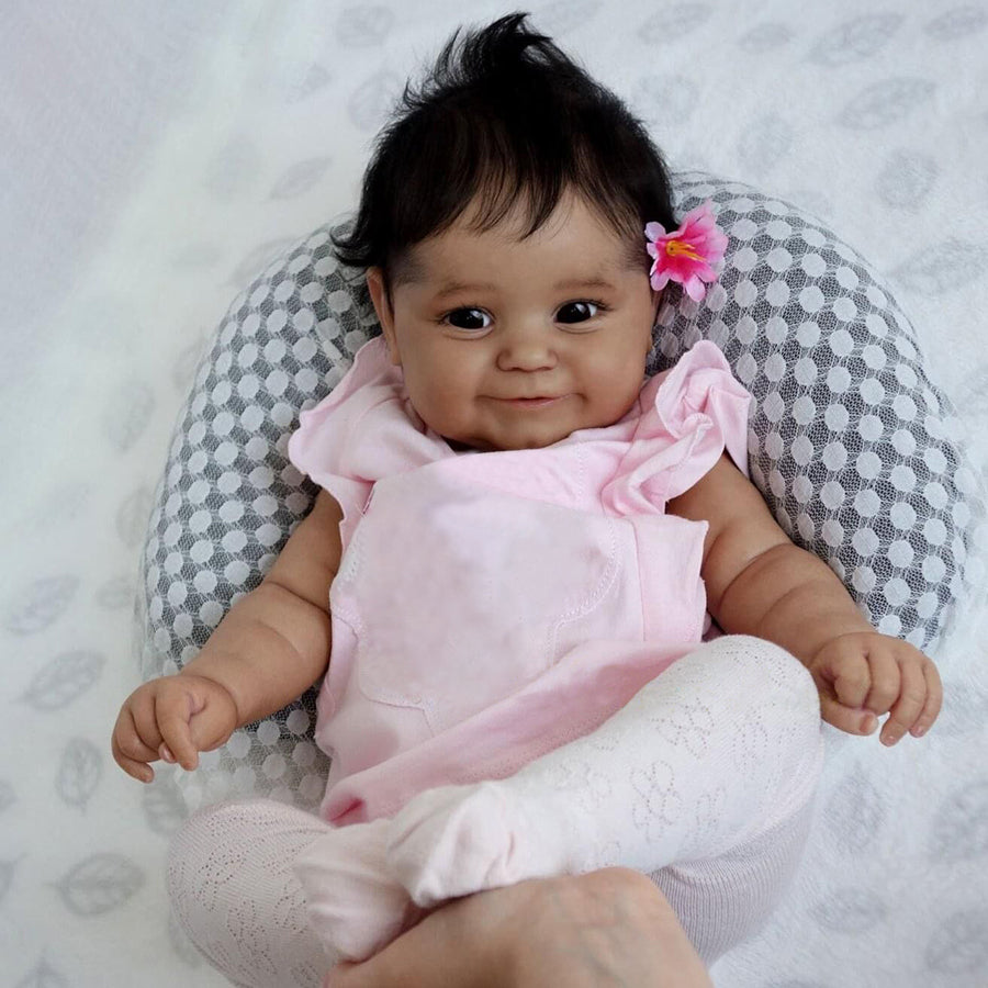 Ada da 20 pollici Bambole Reborn dalla pelle scura-Maddie