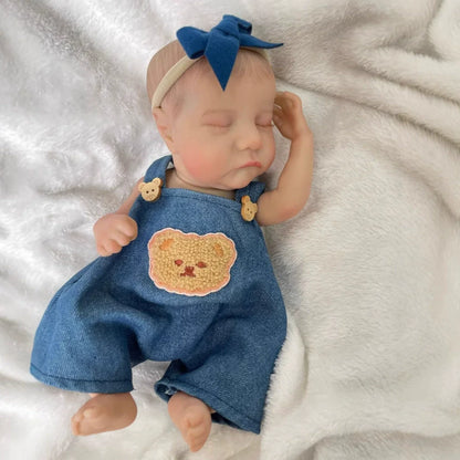 Mini bambole reborn realistiche da 30 cm che dormono Boy-Levi