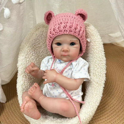 Bambola reborn realistica Julia con occhi azzurri da 18 pollici - Bettie