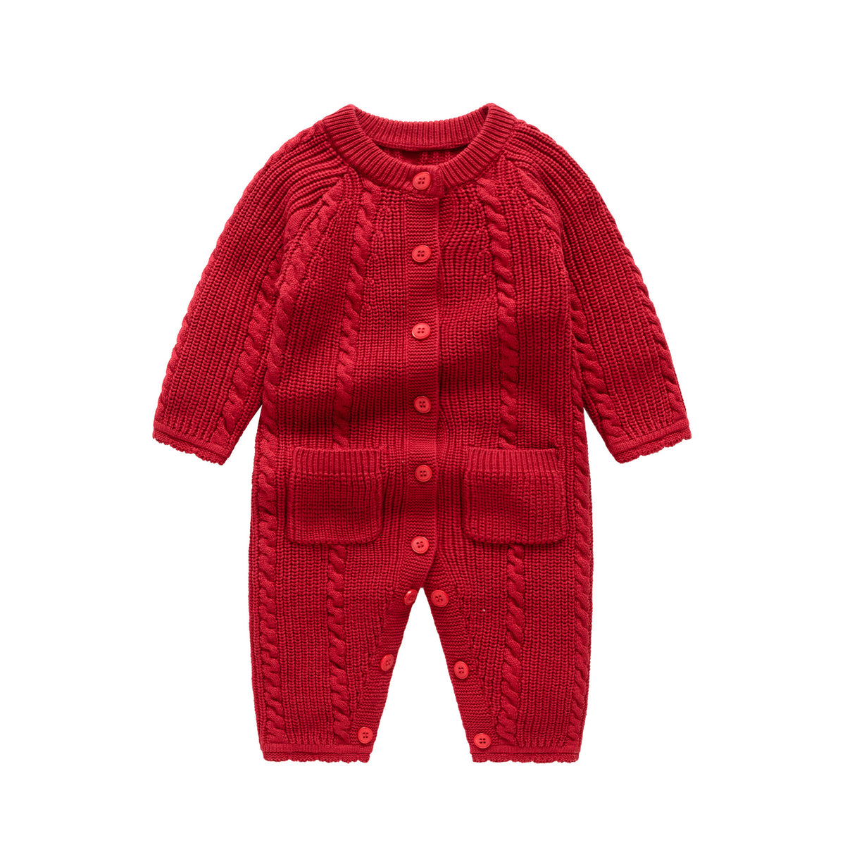 Autunno e inverno caldo vino rosso tuta a maglia