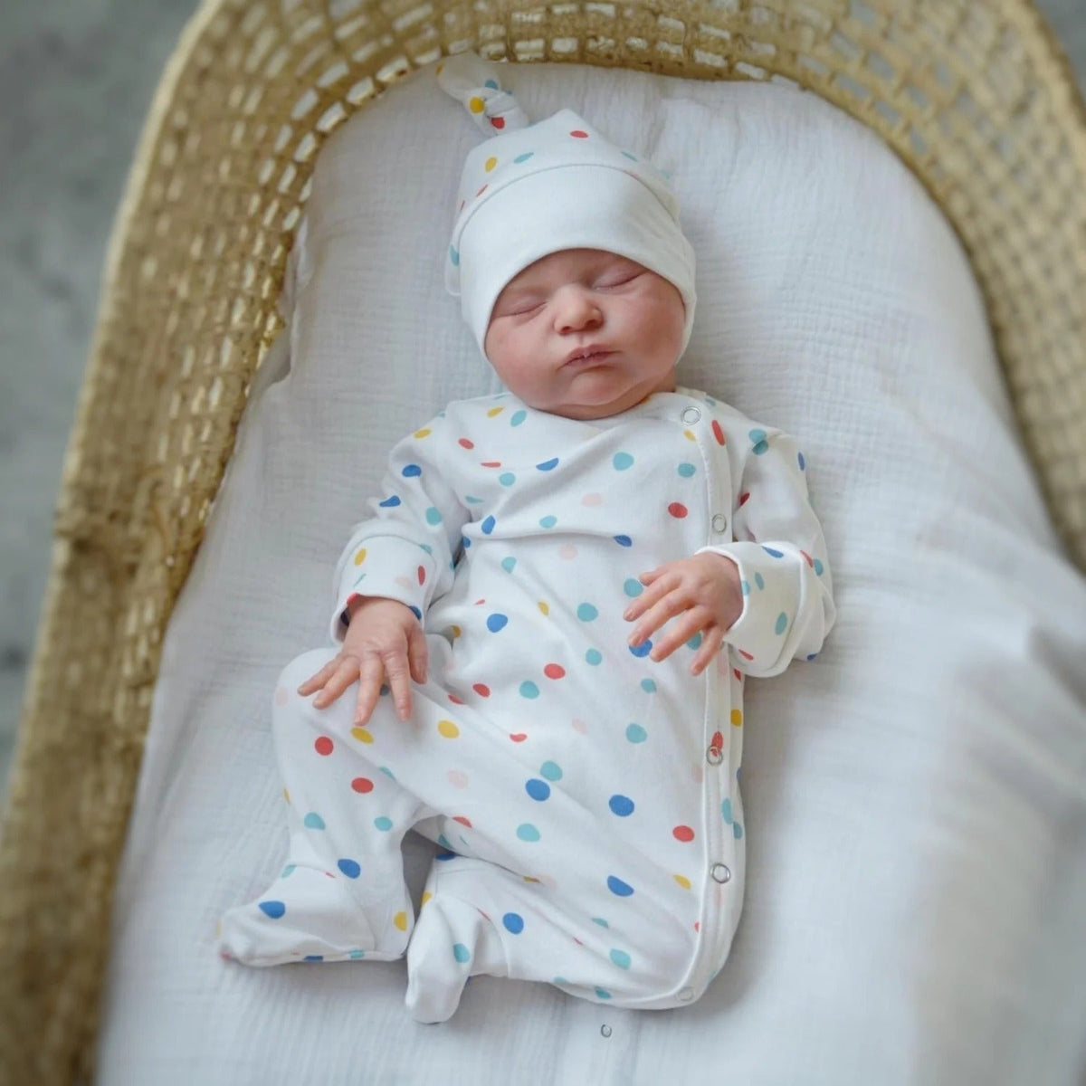 Bambola reborn realistica da 20 pollici che dorme - Laura
