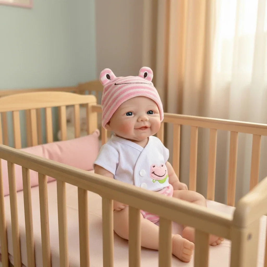 30cm Full Silicone Soft Reborn Doll Girl Vivienne