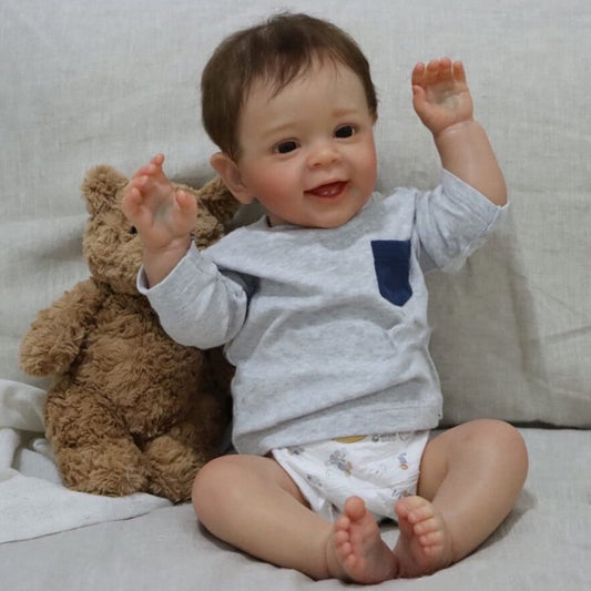 Bambole Reborn Maschio Realistiche Orville da 20 Pollici