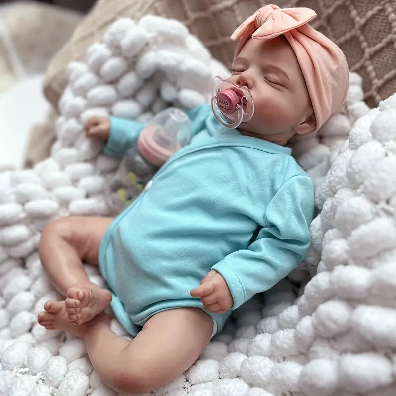 20 pollici dolce Rosalie Reborn Dolls ragazza in abiti blu