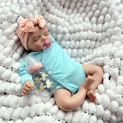 20 pollici dolce Rosalie Reborn Dolls ragazza in abiti blu