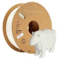 Spoel filament PLA mat wit, Polymaker, 1,75 mm