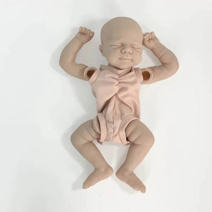 Kit bambola incompiuta da 19 pollici con occhi chiusi Reborn Pascale
