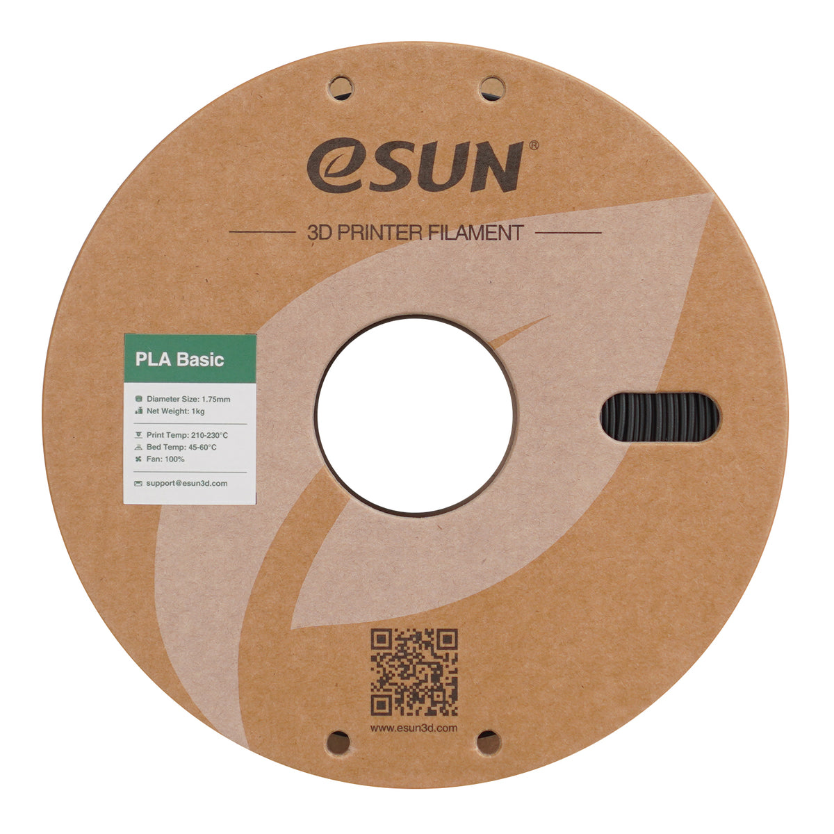 Filament PLA-Basic zwart | eSUN