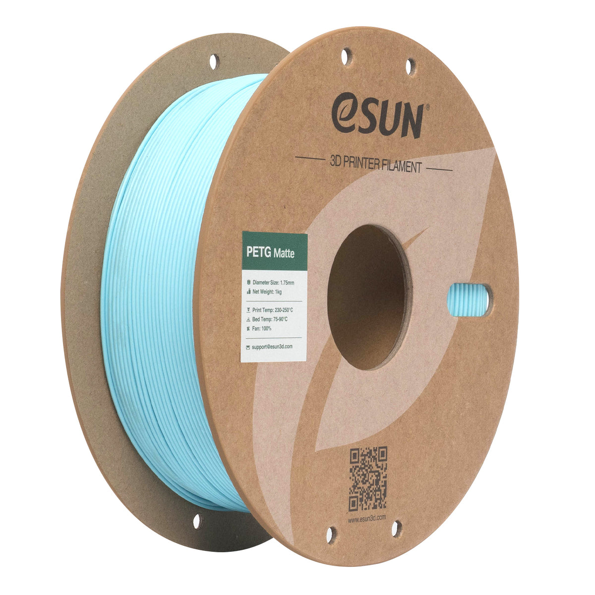 Filament PETG mat lichtblauw | eSUN