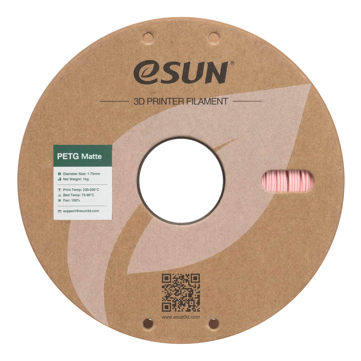 Filament PETG mat perzik | eSUN