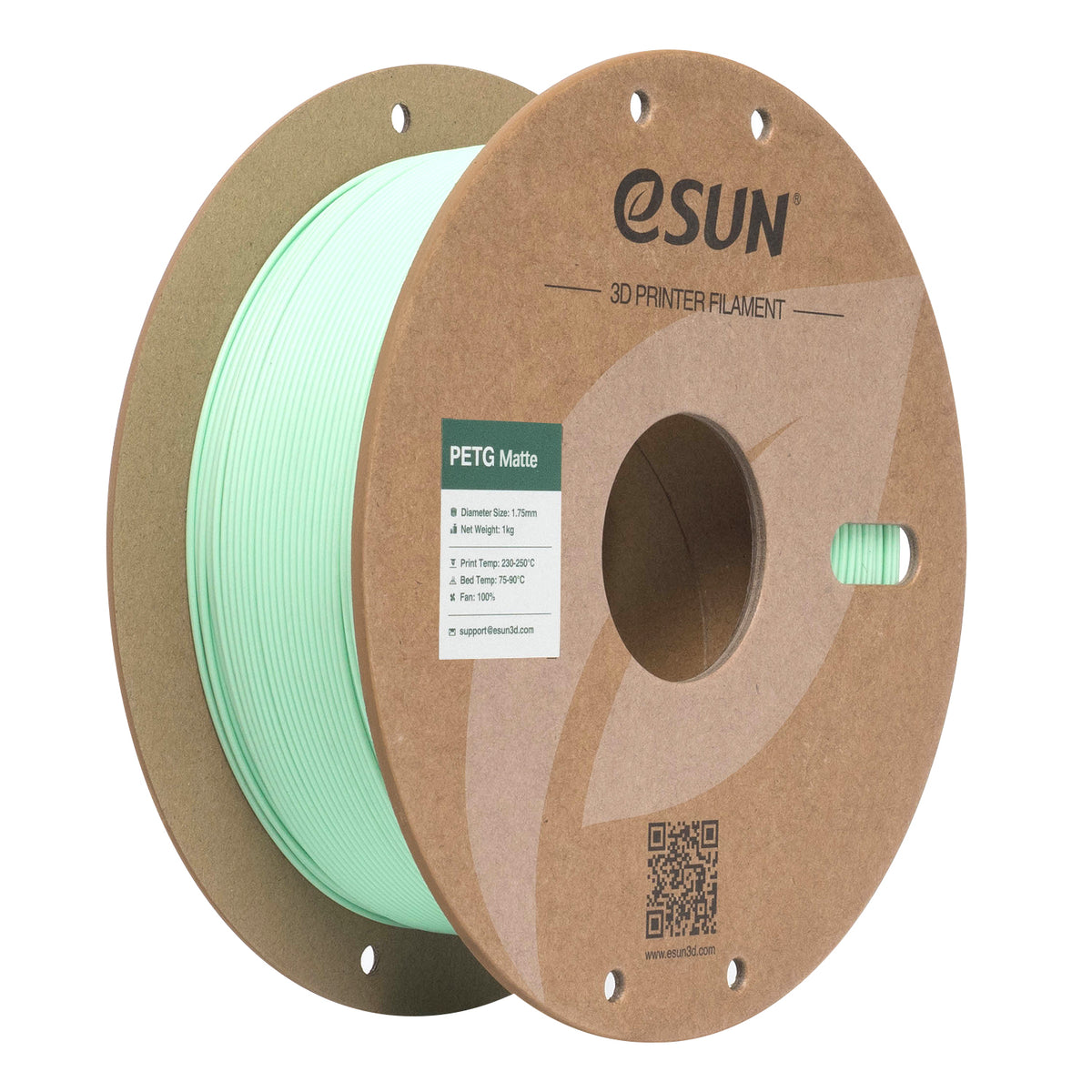 Filament PETG mat mintgroen | eSUN
