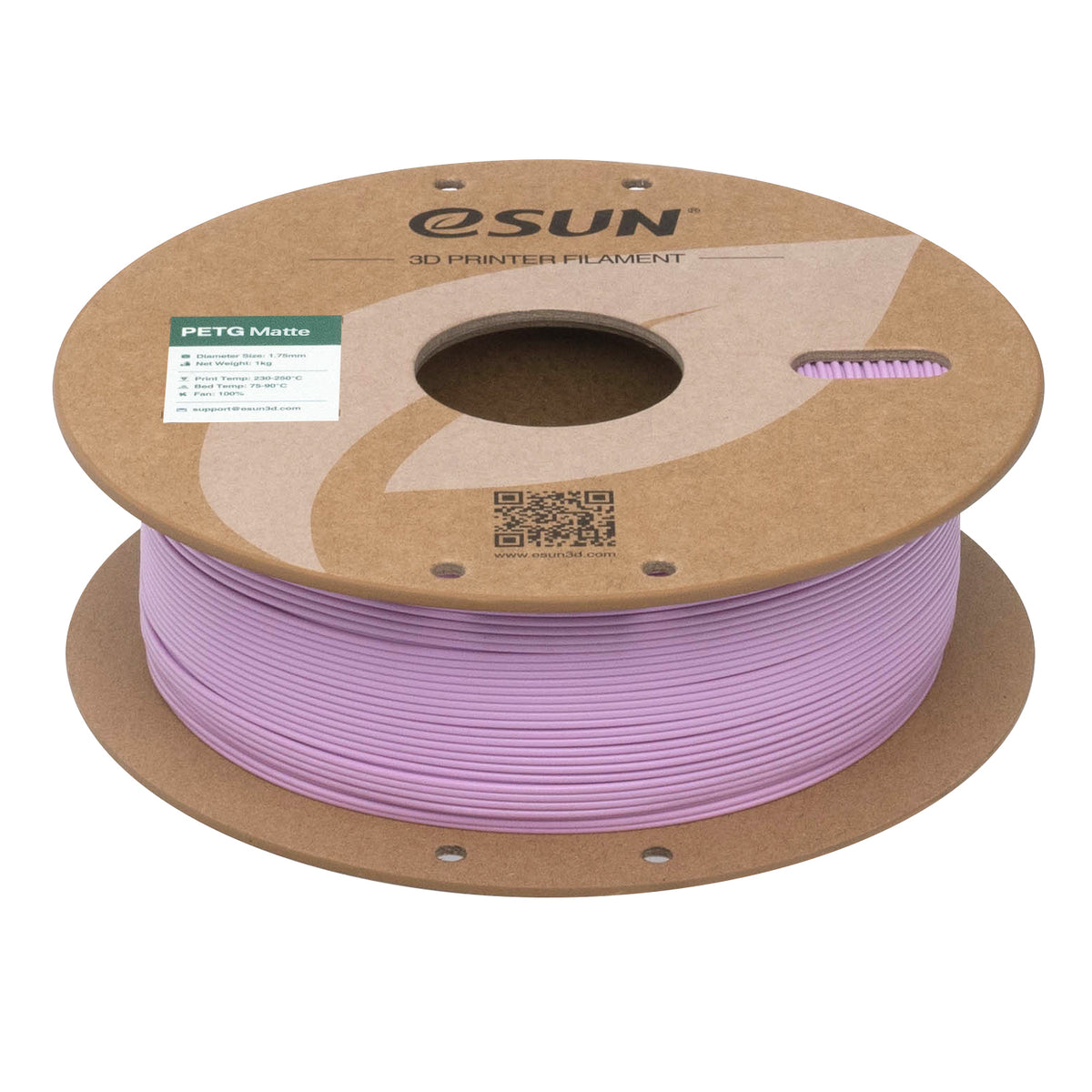 Filament PETG mat lila | eSUN