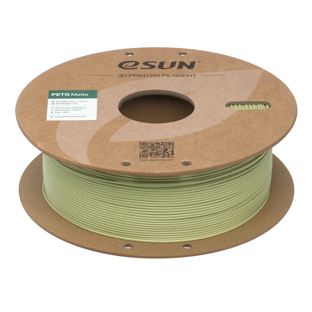 Filament PETG mat matchagroen | eSUN
