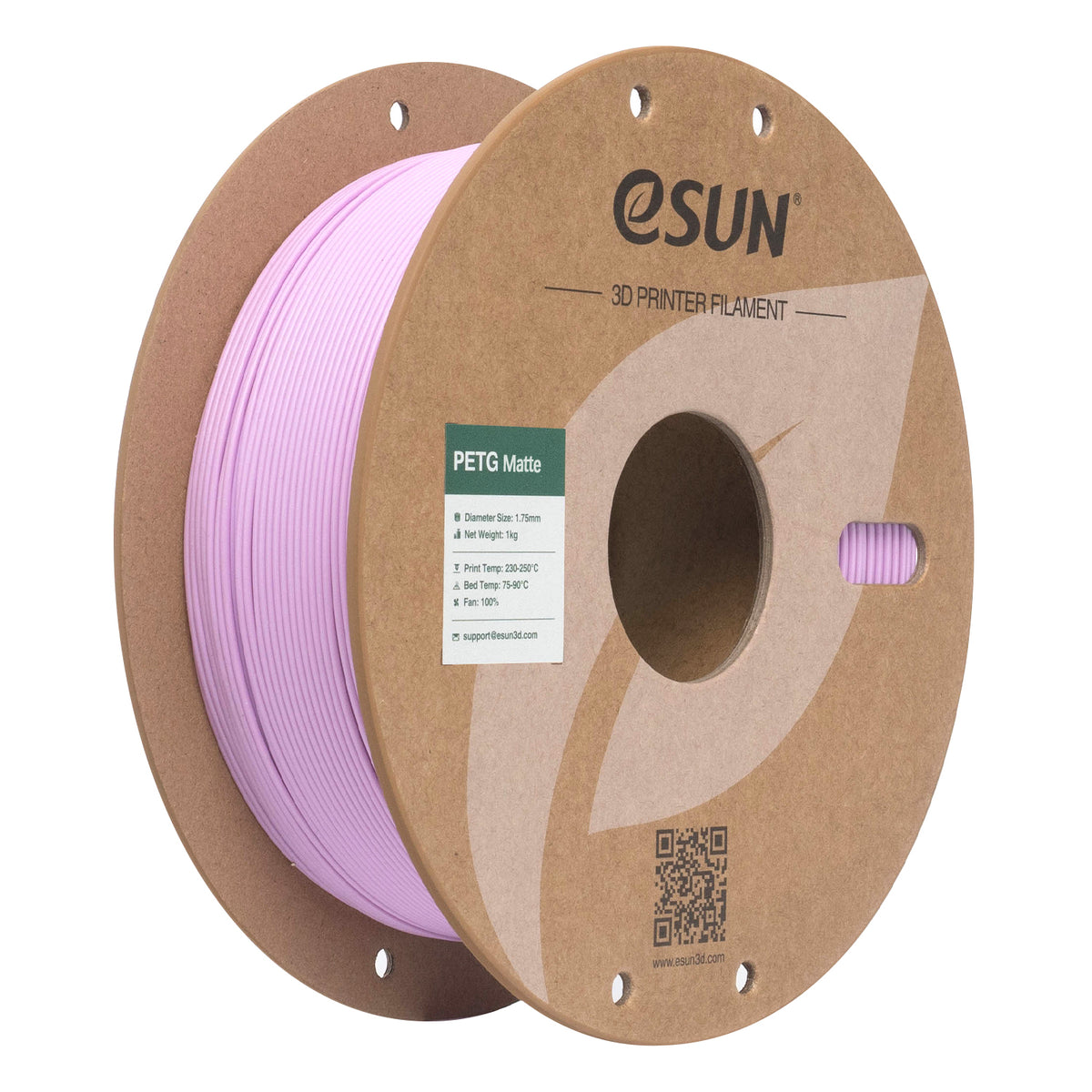 Filament PETG mat lila | eSUN