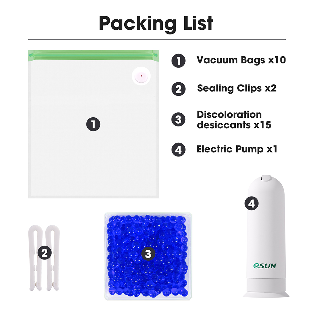 eVacuum Kit Pro vacuümset voor filament | eSUN