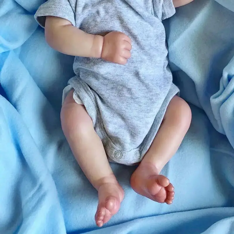18 Inch Sleeping Darren Close Eyes Reborn Dolls Boys/Girls