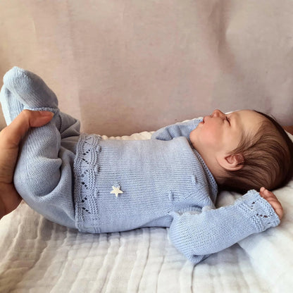 19 inch Alvin Lifelike Close Eyes Reborn Doll-Pascale
