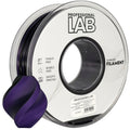 Spoel filament Silk PLA Dual Color zwart paars, Prof. Lab, 1,75 mm
