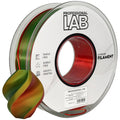 Spoel filament Silk PLA Tri Color rood geel groen, Prof. Lab, 1,75 mm