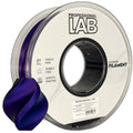 Spoel filament Silk PLA Tri Color blauw paars zwart, Prof. Lab, 1,75 mm