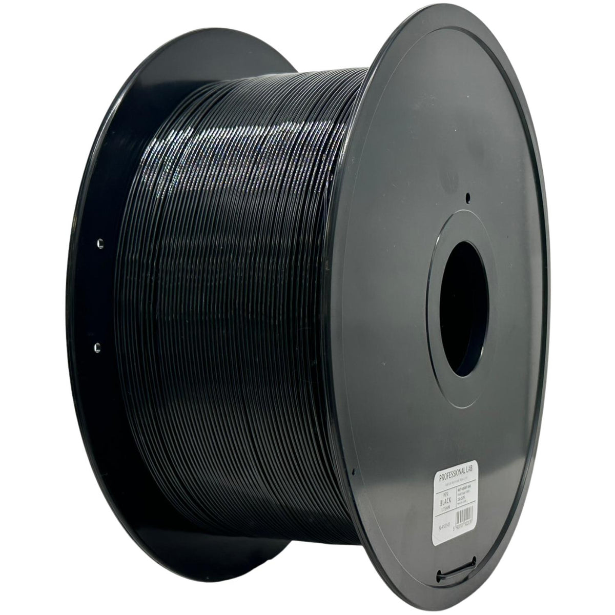 Spoel filament PETG zwart 5 kg, Prof. Lab, 1,75 mm