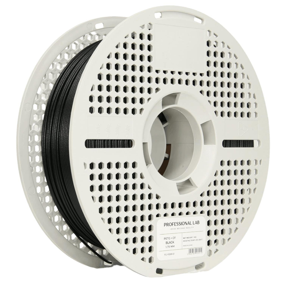 Spoel filament PETG-CF zwart, Prof. Lab, 1,75 mm