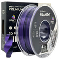 Spoel filament Silk PLA Dual Color zwart paars, Smart Print, 1,75 mm