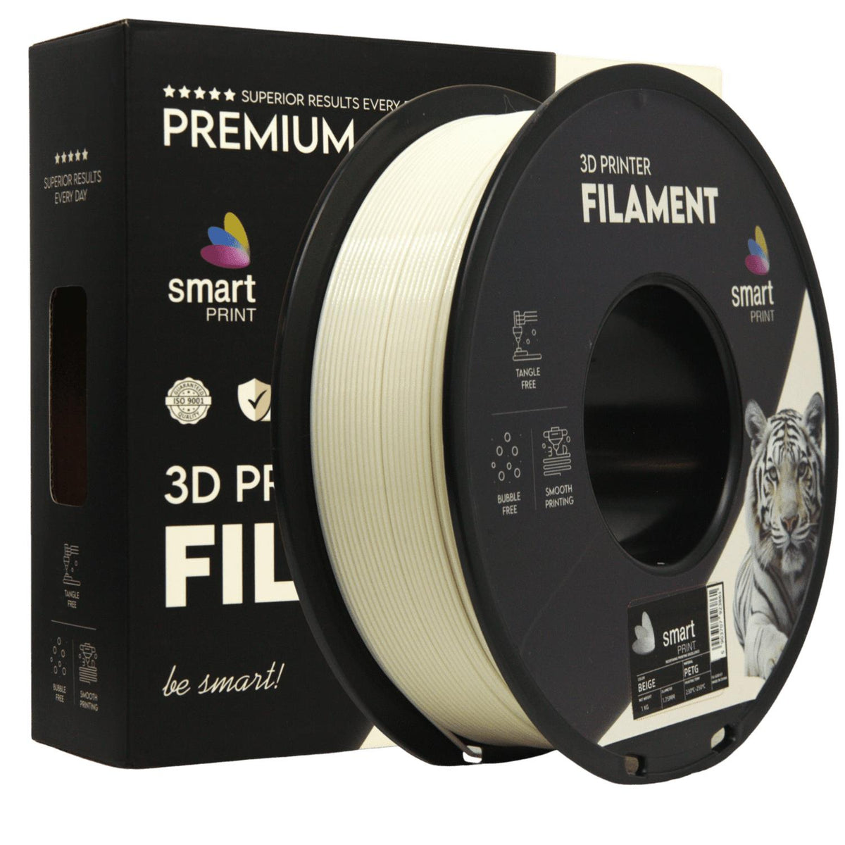 Spoel filament PETG beige, Smart Print, 1,75 mm