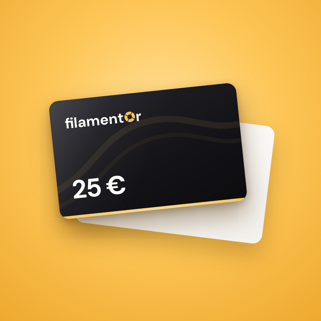 Filamentor cadeaubon van 25 €