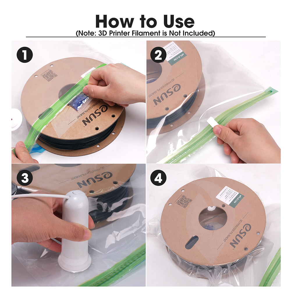 eVacuum Kit Pro vacuümset voor filament | eSUN