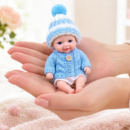 15cm Open Eyes Silicone Mini Vivienne Triplets Reborn Dolls
